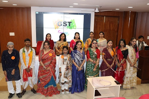 GST Utsav and Garba Competition organized by Creative Arts Club