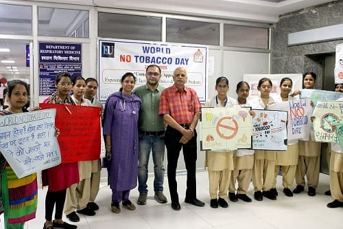 Respiratory Medicine And Dept Of Nursing, Era Medical College Observed World No Tobacco Day
